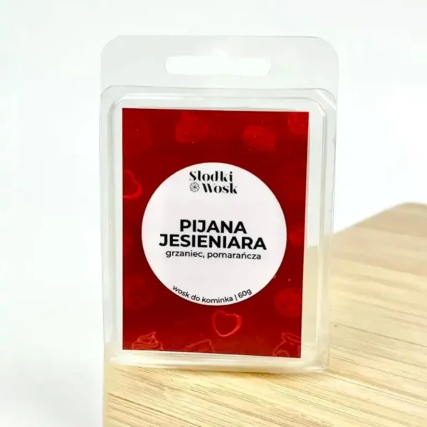 wosk zapachowy do kominka pijana jesieniara