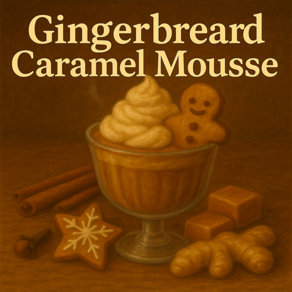 Gingerbread Caramel Mousse - zapach do świec 100ml